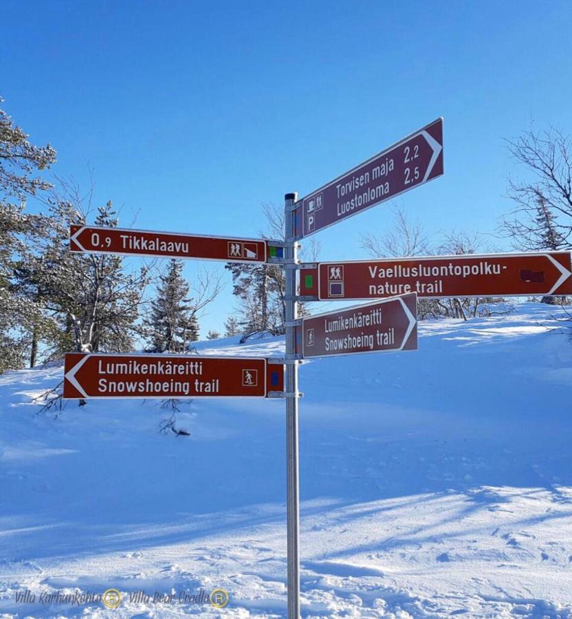 Villa Karhunkehto Luosto Bagian luar foto
